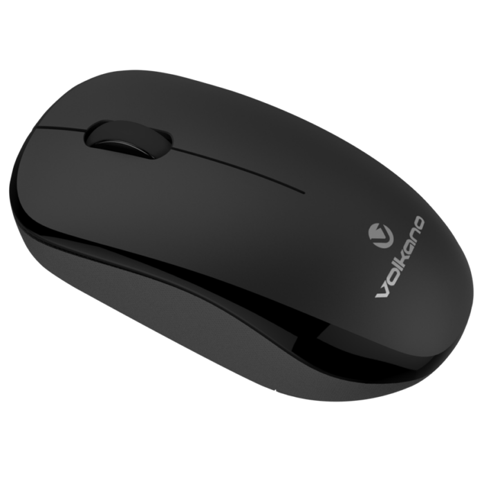 SOURIS Optique s/fil VOLKANO CRYSTAL Noir – Image 3