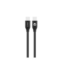 CABLE  Type-C/C 2.5M VOLKANO  Flexi 60W- Black
