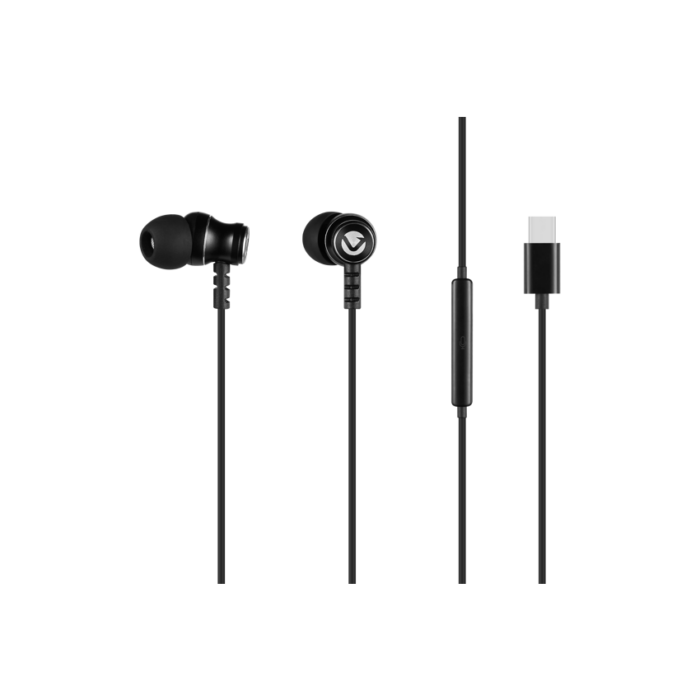 ÉCOUTEUR VOLKANO TYPE C 2.0 SERIES BLACK – Image 2