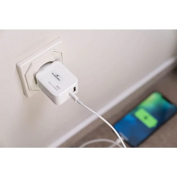 CHARGEUR BLUESTORK TYPE USB C / A – Image 2