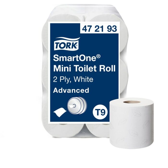 TORK - Rouleaux papier toilette Mini SmartOne pour distributeur T9