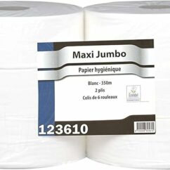 PRO HD - 6 Rouleaux papier toilette Maxi jumbo T380m