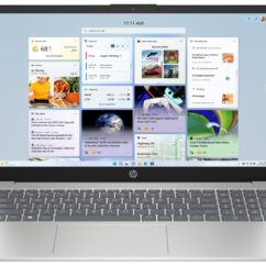 PC Portable HP 250 G9 15,6" FHD Cel. N4500 8/256Go Argent