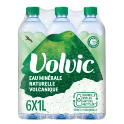 VOLVIC Eau minéral naturelle volcanique 6x1L