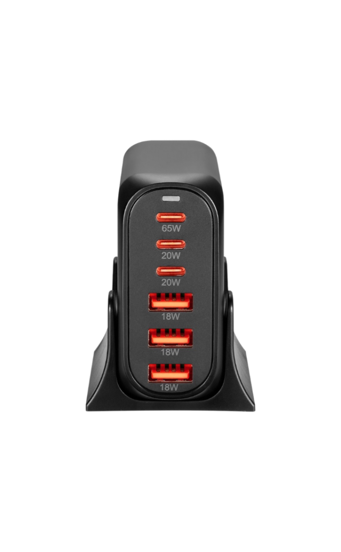 CHARGEUR VOLKANO 6 PORTS USB/C 120W GaN