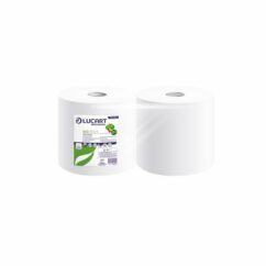 Bobine d'essuyage blanche Ecolabel G700P - T1000 2 plis