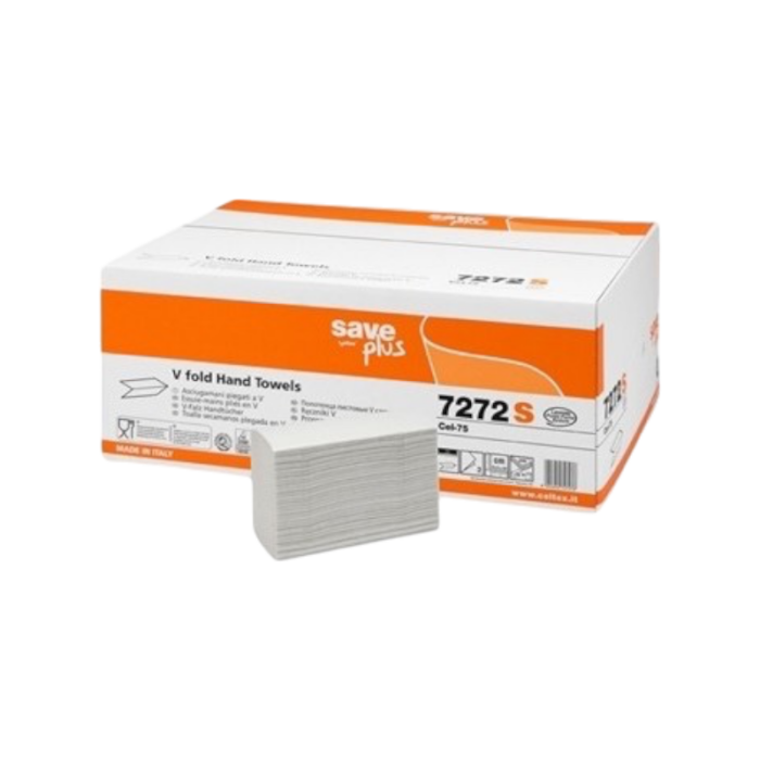 SAVE PLUS - Papier enchevêtré feuille à feuille 21x21.5 cm ECOLABEL