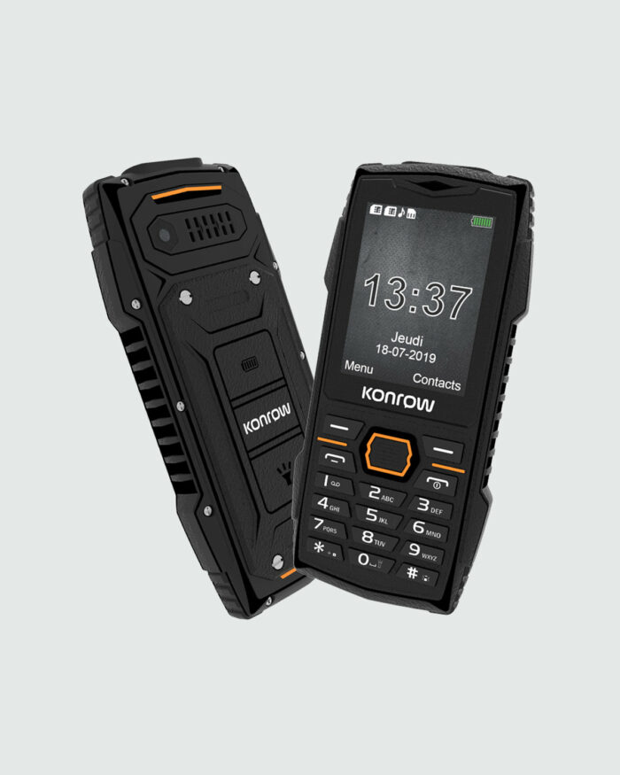 KONROW STONE PLUS 2,4" ANTICHOC IP68 NOIR