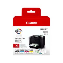 Pack de 4 CARTOUCHE d'ENCRE CANON PGI 2400XL BK/C/M/Y