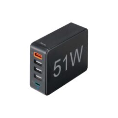 CHARGEUR HAMA ALIM USB-C 4xUSB-A 51W 1,00m